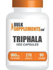 BulkSupplements Triphala Capsules – 960mg Per Serving