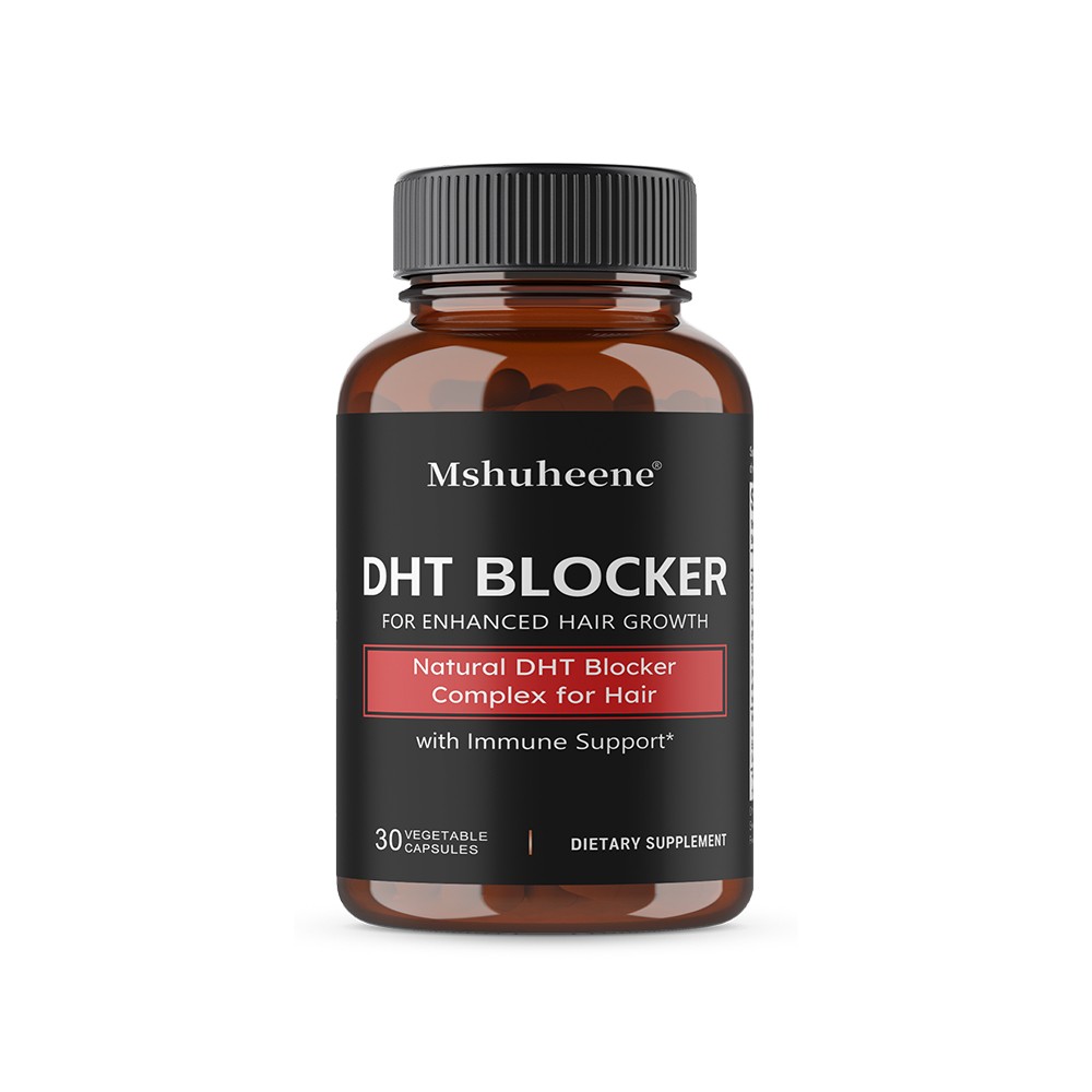 DHT Blocker Supplements Enhanced Hair Growth Immune System Support 30-120 Pills