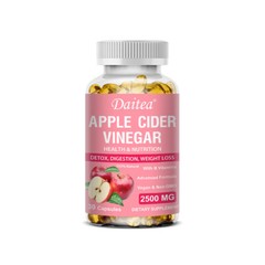 Apple Cider Vinegar 2500mg Capsules with Vitamin B12 Diet &Health