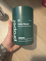 Proper Daily Boost Nutrient Dense Superfood Powder Green Apple 6.13 oz