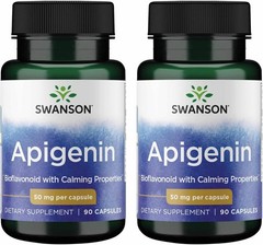 Apigenin Bioflavonoid Supplement Stress Sleep Support 180 Capsules