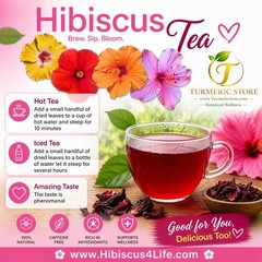 Hibiscus 🌺 tea Flowers