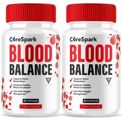 (2 Pack) CoreSpark Blood Support Supplement, Core Spark Advanced (120 Capsules)