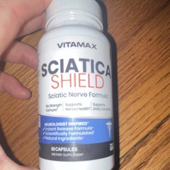 Vitamax Sciatica Shield Sciatic Nerve Formula 60 Capsules Nerve Health Support