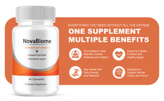 (3 Pack) NovaBiome Advanced Gut Formula, Nova Biom Daily Support (180 Chewables)