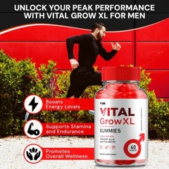(2 Pack) Vital Grow XL Gummies for Men – VitalGrowXL Maximum Performance, 120…