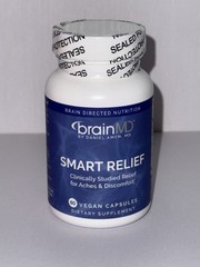 Smart Relief Dietary Supplement/Doctor Amen Clinically Studied for Aches 60caps