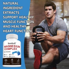 Magnesium Complex High Absorption Supplement Magnesium Glycinate Citrate Malate
