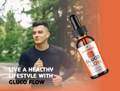 (5 Pack) Gluco Flow Drops, GlucoFlow Blood Support Max Strength Formula (10oz)