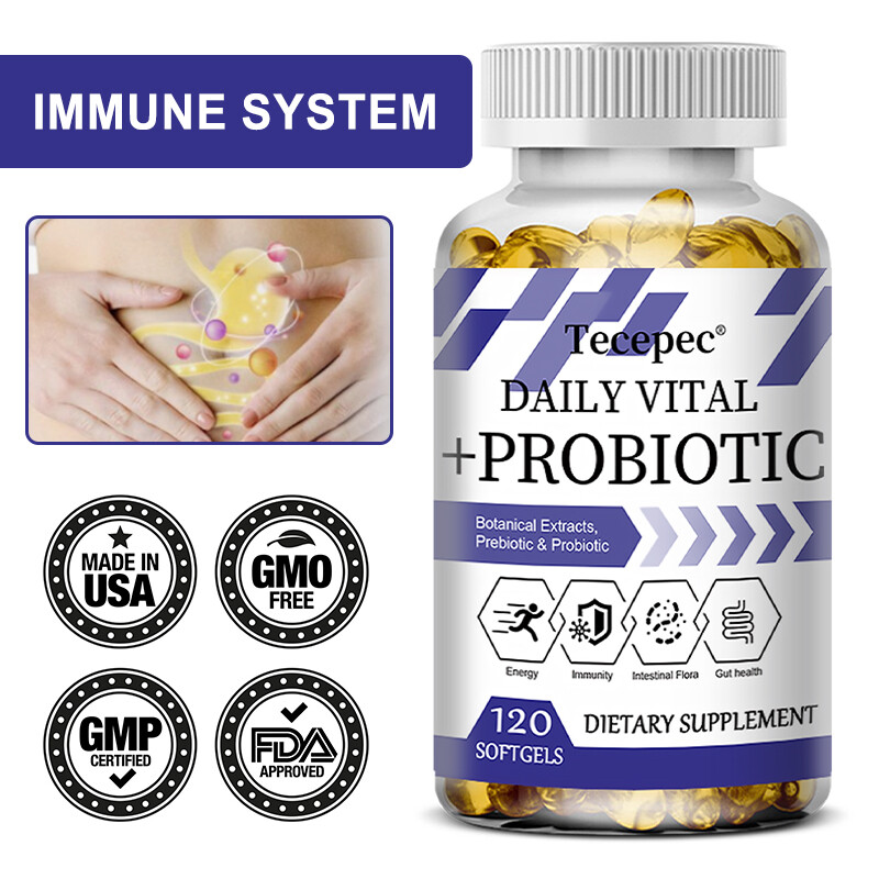 Botanical Extracts, Prebiotic & Probiotics Gas, Constipation & Bloating Relief