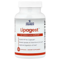 Arthur Andrew Medical, Lipagest, Fat Digestion Support, 90 Capsules