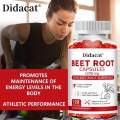 Beet Root 120 Caps,Boost Stamina,Healthy Blood Flow,Digestion & Immune Wellness