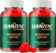 (2 Pack) Leanzene ACV Gummy – Natural Ingredients for Overall Wellness Support