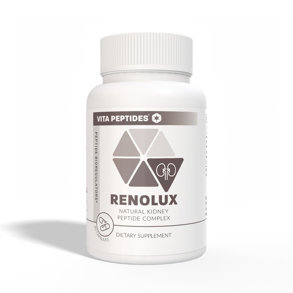 Renolux – Kidney Peptide Bioregulator 30 & 60 Capsules – Free Shipping