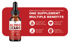 (5 Pack) Glyco Lean Drops, GlycoLean Premium Liquid Drop Supplement (10oz)