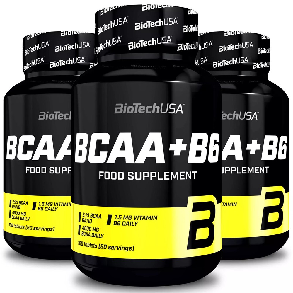 BCAA+B6 VITAMIN – TOP amino acids, protein, energy for muscles and regeneration