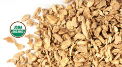 Organic GINGER ROOT |Cut & Sifted |Zingiber officinale|100% Natural| 2oz/4oz/8oz