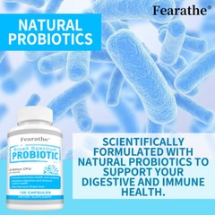 Broad Spectrum Probiotic 32 Billion CFU Digestive Immune Health Capsules