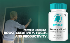 (2 Pack) Tiworld Advanced Memory Support Nootropic Ti World Pills (120 Capsules)