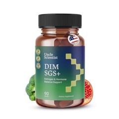 DIM SGS+ Supplement for Hormone, Estrogen, Metabolism & Detox Support – 90