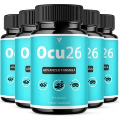 (5 Pack) Ocu 26 Advanced Eye Vision, Ocu26 Eye Support (300 Capsules)