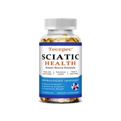 Sciatic Nerve Formula-Improve Mood For Nerve & Heart Health 30/60/120 Capsules