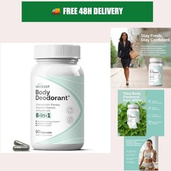 ZeniZest Body Deodorizing Supplement – Chlorophyll Capsules 90 Count