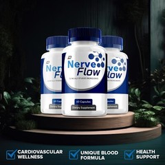 (2 Pack) Nerve Flow Capsules – NerveFlow All Natural Glycogen Support