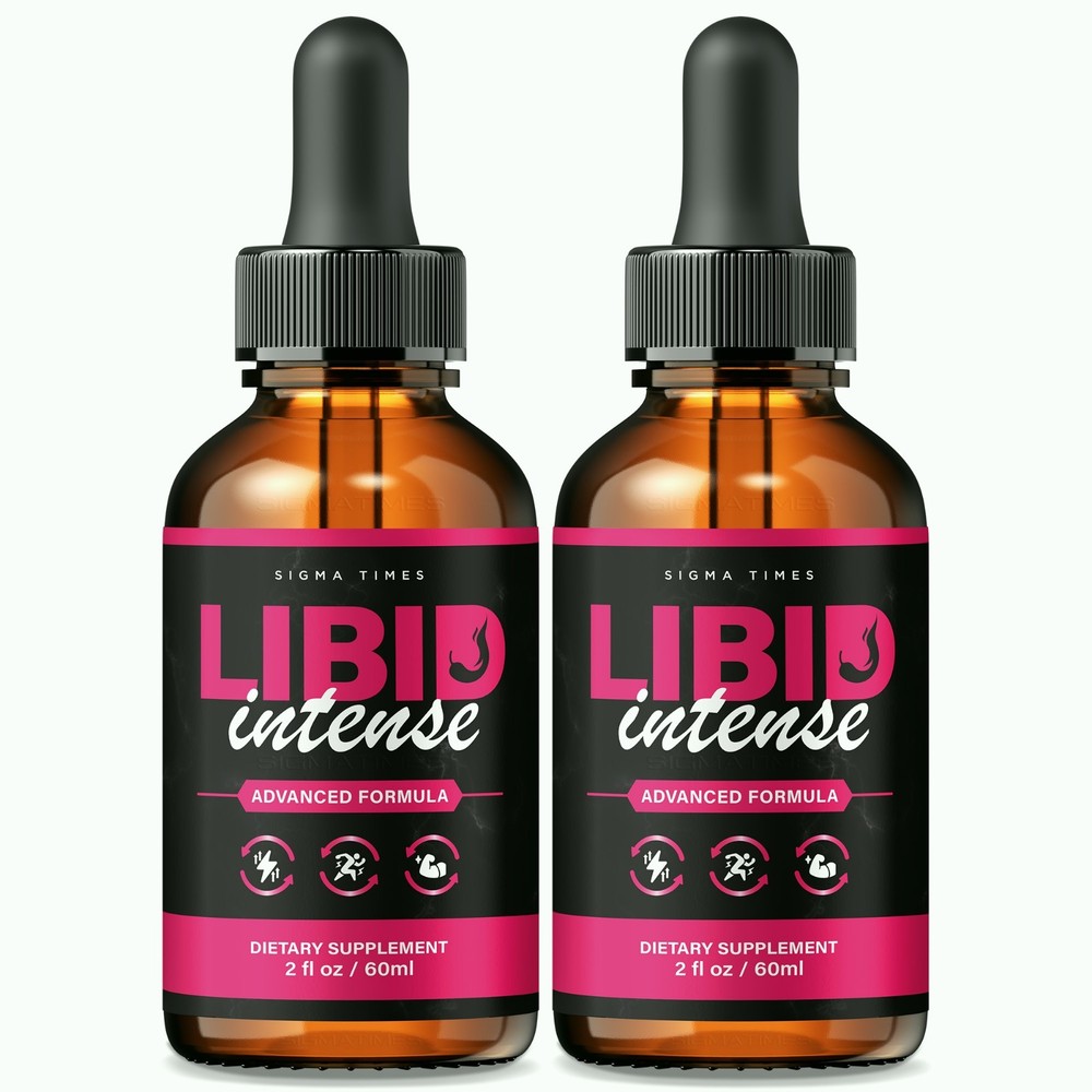 Libid Intense Drops for Men – Liquid Support for Male Health – 2 Pack