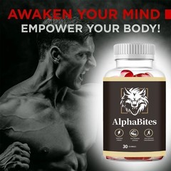 NEW Alpha Bites Gummies AlphaBites Max Performance Gummy (1 Month Supply) 1-3PCS