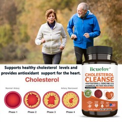 Cholesterol Cleanse – Lower Cholesterol Healthy Heart Blood Vessels Blood Flow