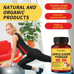 Apple Cider Vinegar Capsules, Premium Weight Loss, Weight Control, Cholesterol