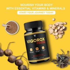 Vigorox Prime Max Performance Supplement, VigoroxPrime (60 Capsules)