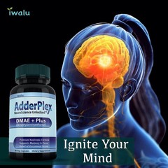 2X AdderPlex Brain Supplement & Nootropics Memory Focus Mental Booster Pill, USA