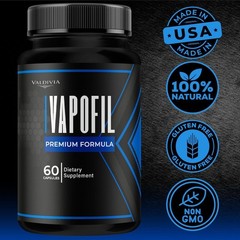 Vapofil Capsules Men Energy Vitality Wellness Supplement 3 Pack