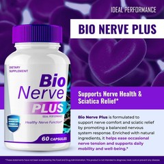 BioNerve Bio Nerve Plus Supplement – 300 Capsules (5 Pack)