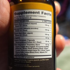 Clean Nutra Adaptodrive Liquid Drops Maca Ashwagandha Fenugreek Beet Clean Berry