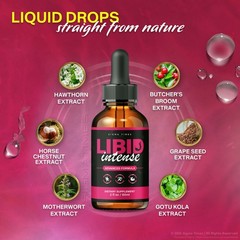 Libid Intense Drops for Men – Liquid Support for Male Health – 2 Pack