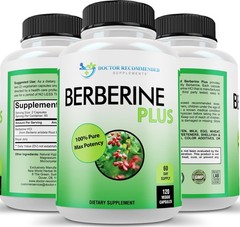 DOCTOR RECOMMENDED SUPPLEMENTS Berberine Plus 1200mg Per Serving – 120 Veggie…