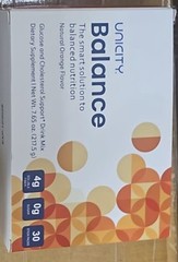 UNICITY Balance Cholesterol Support Drink Mix 30 Stick Pack (ORANGE) Exp 04/2028