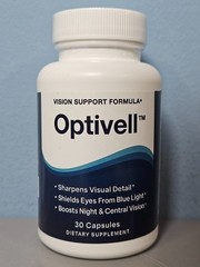 Optivell Vision Support Formula 30 Capsules – New & Sealed Exp 12/2027