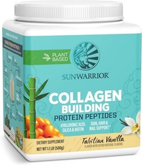 Sunwarrior – Collagen Building Protein Peptides – Tahitian Vanilla (500g)