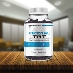 (2 Pack) Primal TRT Gummies, PrimalTRT Performance Supplement (60 Gummies)