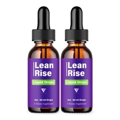 (2 Pack) Lean Rise Weight Support Drops, LeanRise Advanced Liquid Health (4oz)