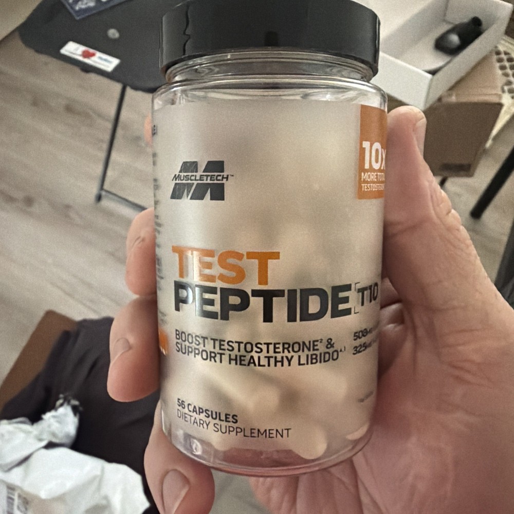 Test Peptide T10 – 3-Stage Support – MuscleTech Peptide T10 EXP 01/29