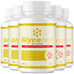 Glycocept Capsules Official Glycocept Supplement Pills with All Natural (5 Pack)