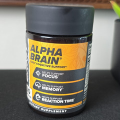 Onnit Alpha BRAIN Mental Focus & Memory 30 Capsules 05/2027