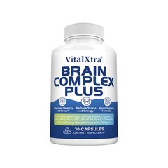 15-in-1 Brain Formula-Enhances Cognitive Function,Focus&Brain Energy 30~120 Caps