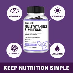 Multi Vitamin 26 Essential Vitamins & Minerals Multivitamin Multimineral Daily