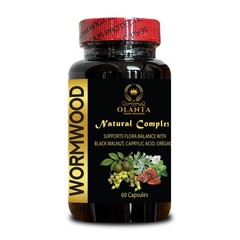 Botanical Digestive Support Capsules with Wormwood, Reishi & Arabinogalactan 1B